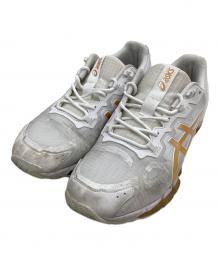 asics（アシックス）の古着「ローカットスニーカー Gel Quantum 360 6」｜ホワイト×ゴールド