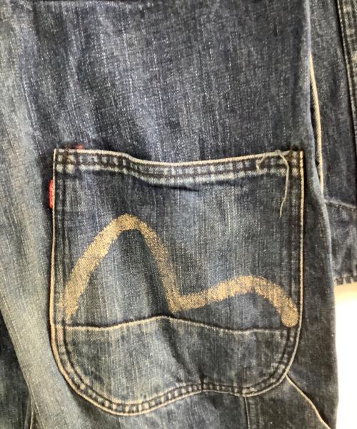 EVISU（エヴィス）EVISU (エヴィス) オーバーオール インディゴ サイズ:40の古着・服飾アイテム