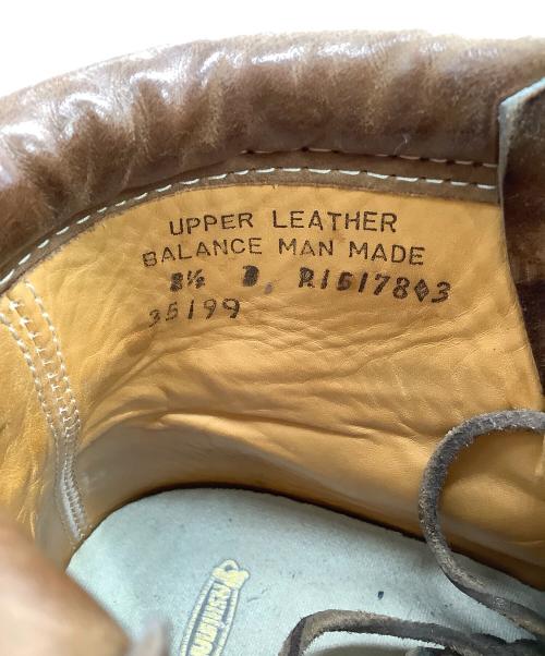 RRL（ダブルアールエル）RRL (ダブルアールエル) レザーブーツ Brunel Boots ブラウン サイズ:8 1/2の古着・服飾アイテム