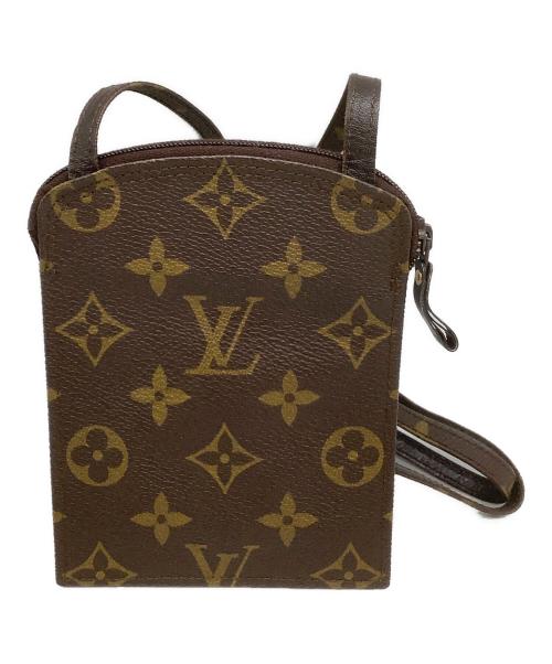 LOUIS VUITTON（ルイ ヴィトン）LOUIS VUITTON (ルイ ヴィトン) ショルダーバッグ モノグラム  ポシェット・セクレ ブラウンの古着・服飾アイテム