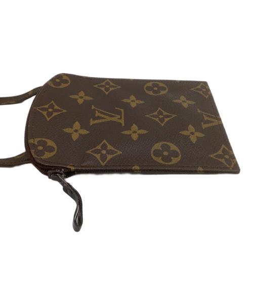 LOUIS VUITTON（ルイ ヴィトン）LOUIS VUITTON (ルイ ヴィトン) ショルダーバッグ モノグラム  ポシェット・セクレ ブラウンの古着・服飾アイテム