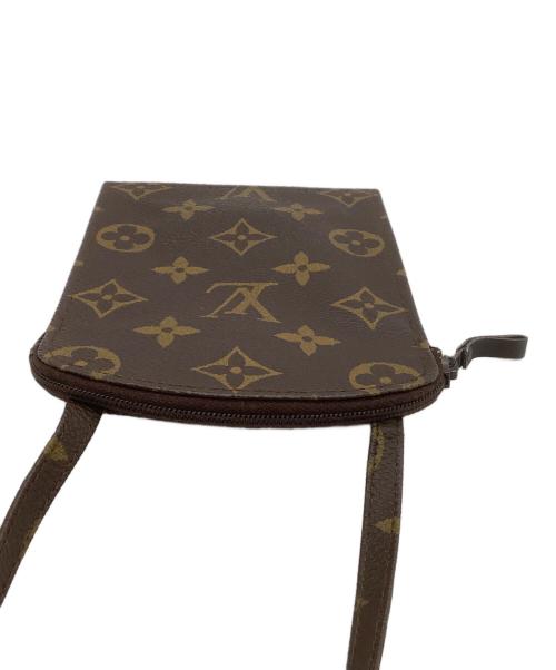 LOUIS VUITTON（ルイ ヴィトン）LOUIS VUITTON (ルイ ヴィトン) ショルダーバッグ モノグラム  ポシェット・セクレ ブラウンの古着・服飾アイテム