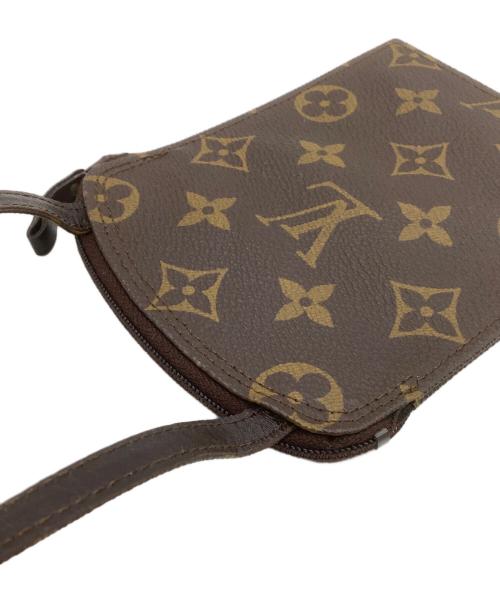 LOUIS VUITTON（ルイ ヴィトン）LOUIS VUITTON (ルイ ヴィトン) ショルダーバッグ モノグラム  ポシェット・セクレ ブラウンの古着・服飾アイテム