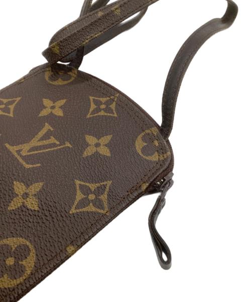 LOUIS VUITTON（ルイ ヴィトン）LOUIS VUITTON (ルイ ヴィトン) ショルダーバッグ モノグラム  ポシェット・セクレ ブラウンの古着・服飾アイテム