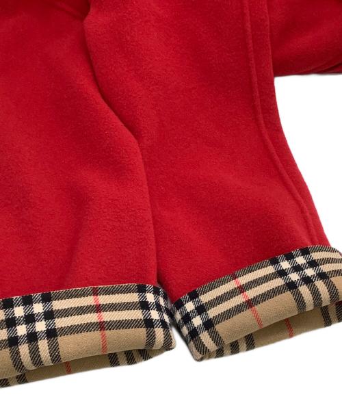 Burberry's（バーバリーズ）Burberry's (バーバリーズ) カシミヤ混コート　裏地ノバチェック レッド サイズ:40の古着・服飾アイテム