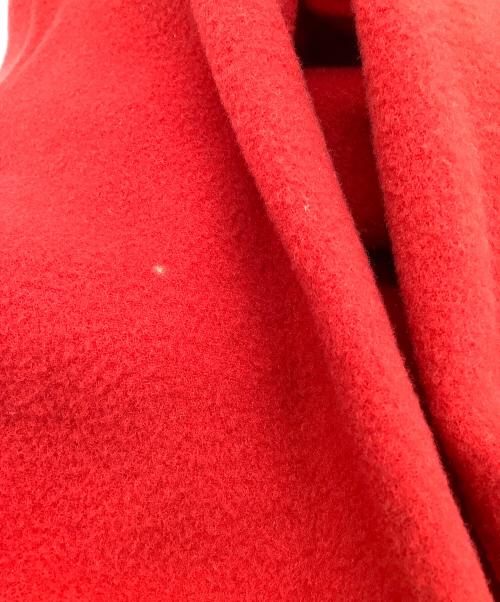 Burberry's（バーバリーズ）Burberry's (バーバリーズ) カシミヤ混コート　裏地ノバチェック レッド サイズ:40の古着・服飾アイテム