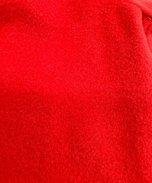 Burberry's（バーバリーズ）Burberry's (バーバリーズ) カシミヤ混コート　裏地ノバチェック レッド サイズ:40の古着・服飾アイテム