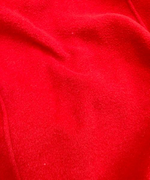 Burberry's（バーバリーズ）Burberry's (バーバリーズ) カシミヤ混コート　裏地ノバチェック レッド サイズ:40の古着・服飾アイテム