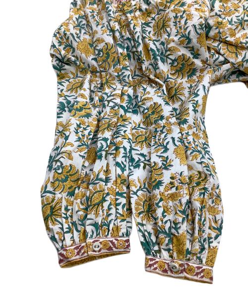 freada（フリーダ）freada (フリーダ) 長袖ワンピース インド胸キルト木版 マルチカラー サイズ:freeの古着・服飾アイテム