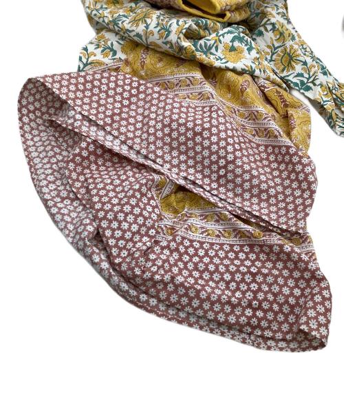 freada（フリーダ）freada (フリーダ) 長袖ワンピース インド胸キルト木版 マルチカラー サイズ:freeの古着・服飾アイテム