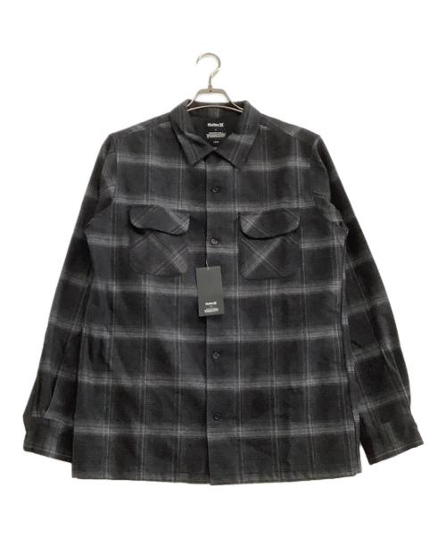 HURLEY X（ハーレー）HURLEY X (ハーレー) PENDLETON (ペンドルトン) 長袖シャツ ブラック サイズ:L 未使用品の古着・服飾アイテム