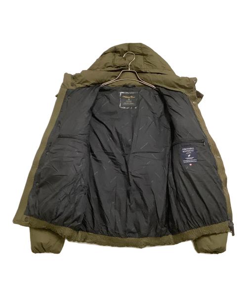 nano・universe（ナノ・ユニバース）nano・universe (ナノ・ユニバース) ダウンジャケット カーキ サイズ:Lの古着・服飾アイテム