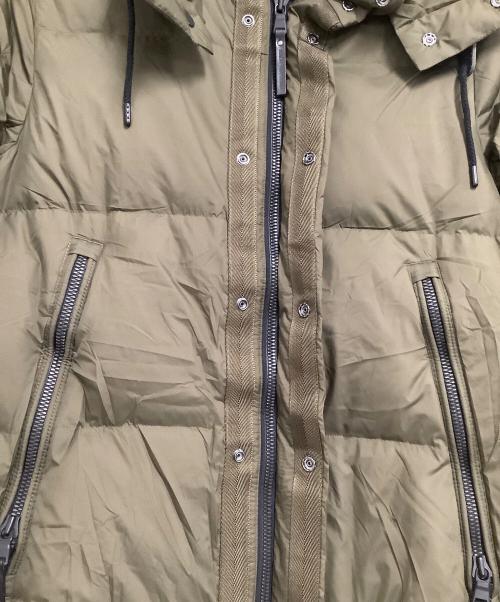 nano・universe（ナノ・ユニバース）nano・universe (ナノ・ユニバース) ダウンジャケット カーキ サイズ:Lの古着・服飾アイテム