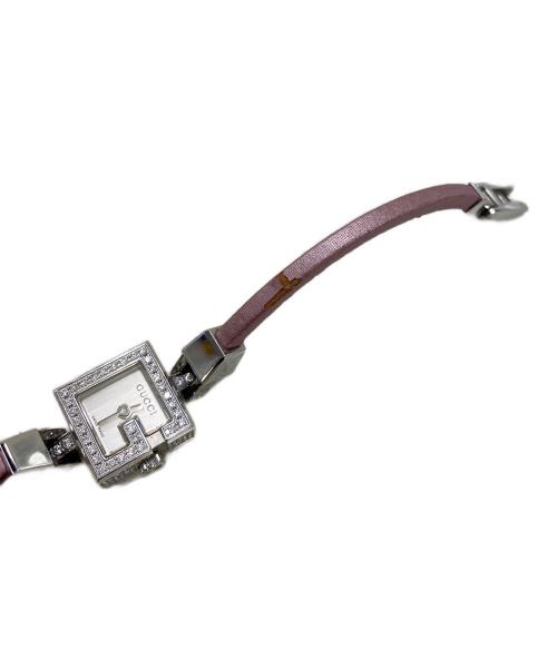 GUCCI（グッチ）GUCCI (グッチ) 腕時計 Gミニダイヤベゼルの古着・服飾アイテム