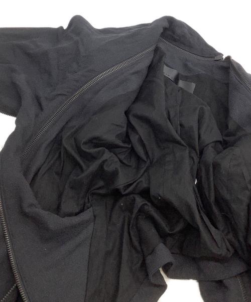 HAIDER ACKERMANN（ハイダーアッカーマン）HAIDER ACKERMANN (ハイダーアッカーマン) ダブルライダースジャケット ブラック サイズ:34の古着・服飾アイテム