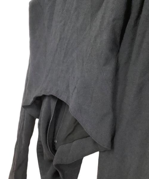 HAIDER ACKERMANN（ハイダーアッカーマン）HAIDER ACKERMANN (ハイダーアッカーマン) ダブルライダースジャケット ブラック サイズ:34の古着・服飾アイテム