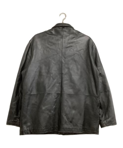 ROGER DAVID（ロジャーデヴィット）ROGER DAVID (ロジャーデヴィット) レザージャケット ブラック サイズ:Mの古着・服飾アイテム