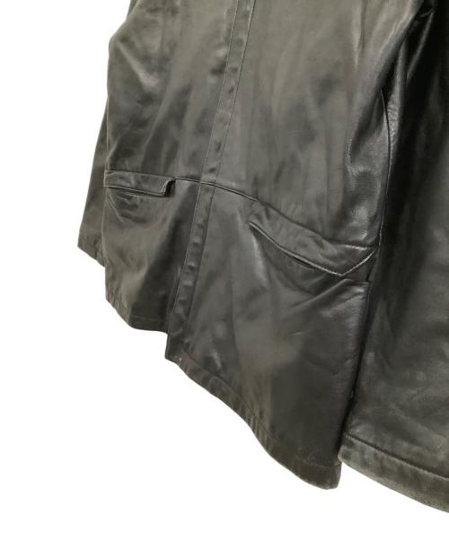 ROGER DAVID（ロジャーデヴィット）ROGER DAVID (ロジャーデヴィット) レザージャケット ブラック サイズ:Mの古着・服飾アイテム