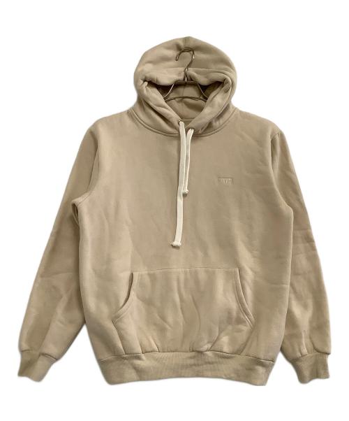 KITH（キス）KITH (キス) プルオーバーパーカー　エンボスロゴ ベージュ サイズ:Sの古着・服飾アイテム
