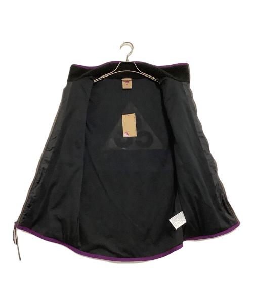 NIKE ACG（ナイキエーシージー）NIKE ACG (ナイキエーシージー) フリースベスト ブラック×パープル×グリーン サイズ:Mの古着・服飾アイテム