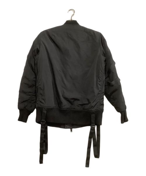 STAMPD（スタンプド）STAMPD (スタンプド) 中綿ブルゾン ブラック サイズ:Mの古着・服飾アイテム