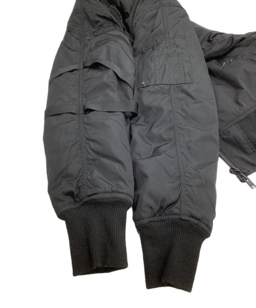 STAMPD（スタンプド）STAMPD (スタンプド) 中綿ブルゾン ブラック サイズ:Mの古着・服飾アイテム