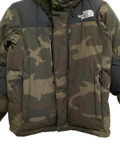 THE NORTH FACE（ザ ノース フェイス）THE NORTH FACE (ザ ノース フェイス) ダウンジャケット バルトロライトジャケット 16年モデル カモフラージュ柄 カーキ サイズ:Mの古着・服飾アイテム