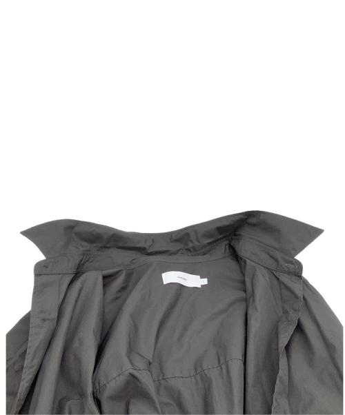 Graphpaper（グラフペーパー）Graphpaper (グラフペーパー) 半袖シャツ　Broad Oversized S/S Regular Collar Shirt グレー サイズ:freeの古着・服飾アイテム