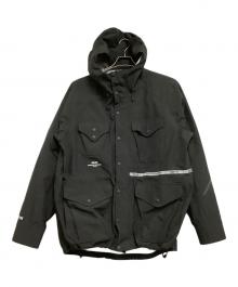 PALACE×Engineered Garments（パレス×エンジニアドガーメンツ）の古着「ゴアテックスジャケット」｜ブラック