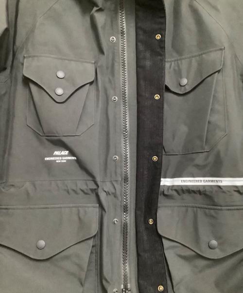 PALACE（パレス）PALACE (パレス) Engineered Garments (エンジニアドガーメンツ) ゴアテックスジャケット ブラック サイズ:Lの古着・服飾アイテム