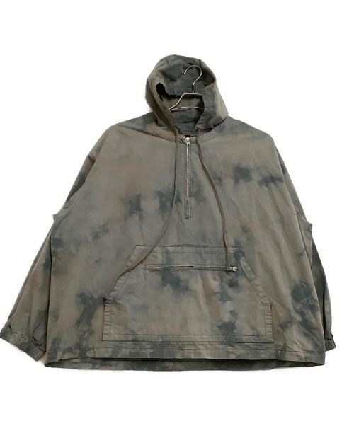 STAMPD（スタンプド）STAMPD (スタンプド) アノラックパーカー　ACID DYE ANORAK　17SS グレー サイズ:Mの古着・服飾アイテム