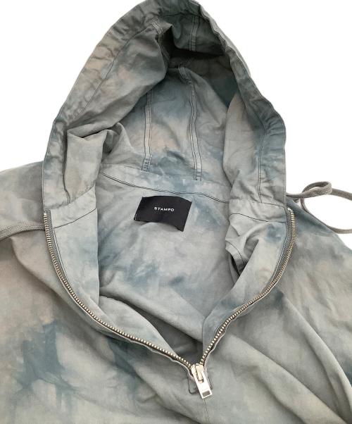 STAMPD（スタンプド）STAMPD (スタンプド) アノラックパーカー　ACID DYE ANORAK　17SS グレー サイズ:Mの古着・服飾アイテム