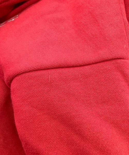 KITH（キス）KITH (キス) Bergdorf Goodman (バーグドルフ グッドマン) プルオーバーパーカー レッド×グレー サイズ:Lの古着・服飾アイテム