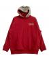 KITH（キス）の古着「プルオーバーパーカー」｜レッド×グレー