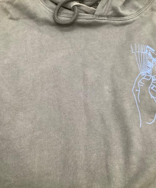 PALACE（パレス）PALACE (パレス) プルオーバーパーカー　GRAND MASTER HOOD　 ブラック サイズ:Lの古着・服飾アイテム