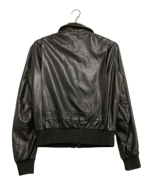 Maison Margiela（メゾンマルジェラ）Maison Margiela (メゾンマルジェラ) レザージャケット　08SS ブラック サイズ:46の古着・服飾アイテム