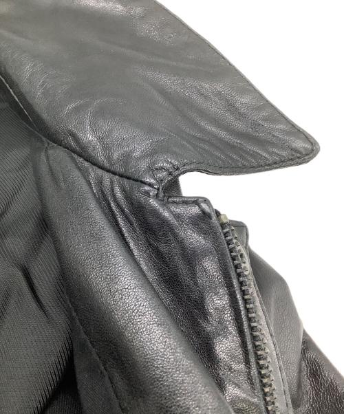 Maison Margiela（メゾンマルジェラ）Maison Margiela (メゾンマルジェラ) レザージャケット　08SS ブラック サイズ:46の古着・服飾アイテム