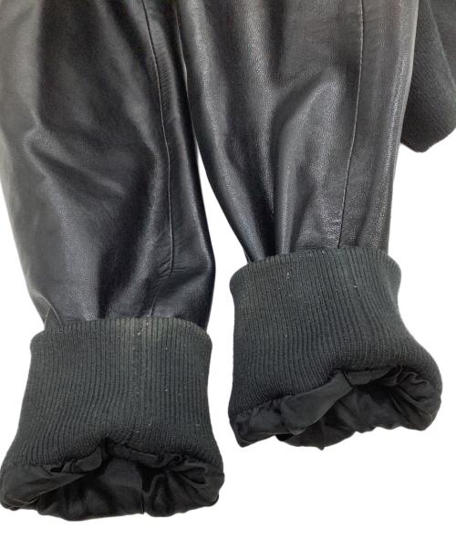 Maison Margiela（メゾンマルジェラ）Maison Margiela (メゾンマルジェラ) レザージャケット　08SS ブラック サイズ:46の古着・服飾アイテム