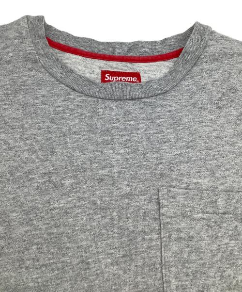 SUPREME（シュプリーム）SUPREME (シュプリーム) 半袖カットソー グレー サイズ:Mの古着・服飾アイテム