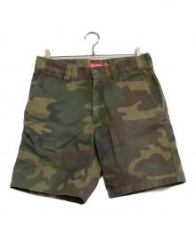 SUPREME（シュプリーム）の古着「ショートパンツ　カモフラージュ柄」｜カーキ