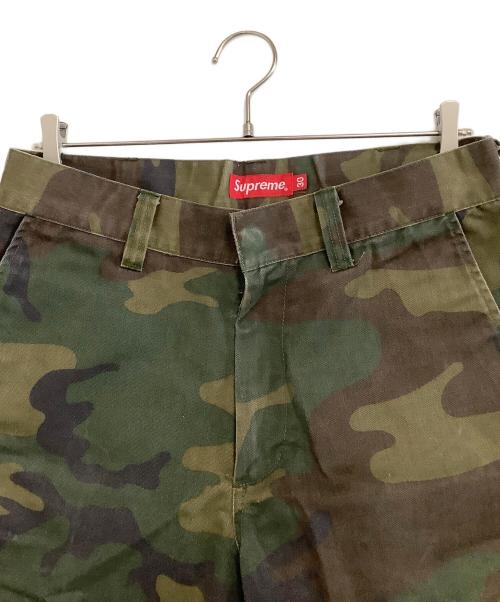 SUPREME（シュプリーム）SUPREME (シュプリーム) ショートパンツ　カモフラージュ柄 カーキ サイズ:30の古着・服飾アイテム