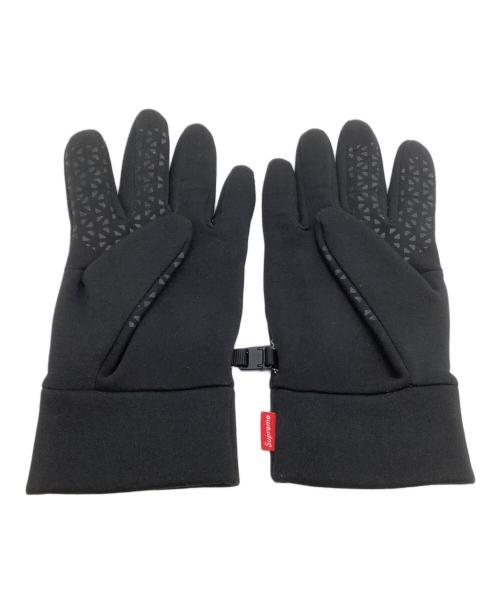 SUPREME（シュプリーム）SUPREME (シュプリーム) THE NORTH FACE (ザ ノース フェイス) 手袋 BANDANA ETIP GLOVE ブラックの古着・服飾アイテム