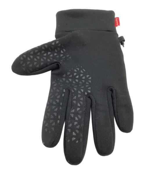SUPREME（シュプリーム）SUPREME (シュプリーム) THE NORTH FACE (ザ ノース フェイス) 手袋 BANDANA ETIP GLOVE ブラックの古着・服飾アイテム