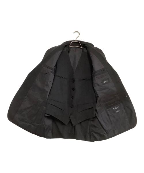 BURBERRY BLACK LABEL（バーバリーブラックレーベル）BURBERRY BLACK LABEL (バーバリーブラックレーベル) 3ピーススーツ ブラック サイズ:36Rの古着・服飾アイテム