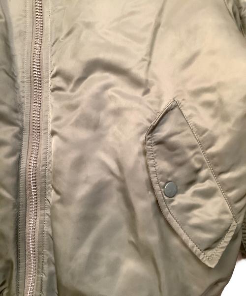 ALPHA INDUSTRIES（アルファインダストリーズ）ALPHA INDUSTRIES (アルファインダストリーズ) フライトジャケット　リバーシブル グリーン サイズ:Sの古着・服飾アイテム