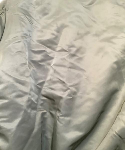 ALPHA INDUSTRIES（アルファインダストリーズ）ALPHA INDUSTRIES (アルファインダストリーズ) フライトジャケット　リバーシブル グリーン サイズ:Sの古着・服飾アイテム