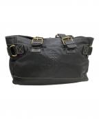 Vivienne Westwoodヴィヴィアンウエストウッド）の古着「レザートートバッグ　アコード」｜ブラック