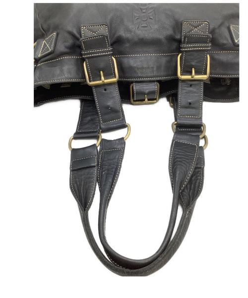 Vivienne Westwood（ヴィヴィアンウエストウッド）Vivienne Westwood (ヴィヴィアンウエストウッド) レザートートバッグ　アコード ブラックの古着・服飾アイテム