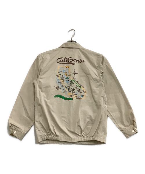 STANDARD CALIFORNIA（スタンダードカリフォルニア）STANDARD CALIFORNIA (スタンダードカリフォルニア) ハリントンジャケット ベージュ サイズ:Sの古着・服飾アイテム