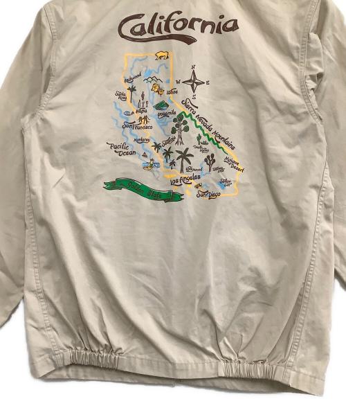 STANDARD CALIFORNIA（スタンダードカリフォルニア）STANDARD CALIFORNIA (スタンダードカリフォルニア) ハリントンジャケット ベージュ サイズ:Sの古着・服飾アイテム